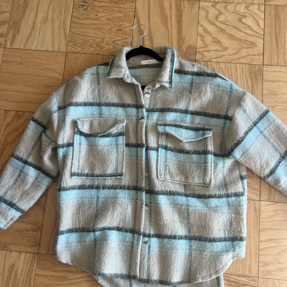 Plaid Comfy Shacket